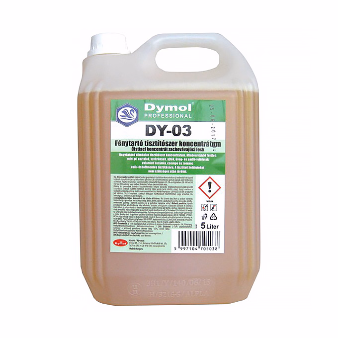 Fénytartó tisztítószer DYMOL DY-03 5L
