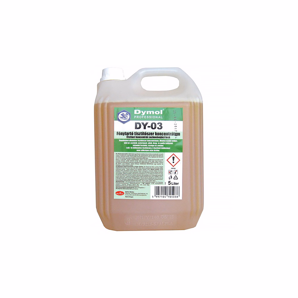 Fénytartó tisztítószer DYMOL DY-03 5L