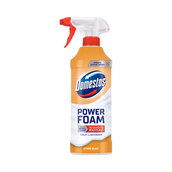Fertőtlenítő DOMESTOS Power Hab spray Citrus Blast 435 ml