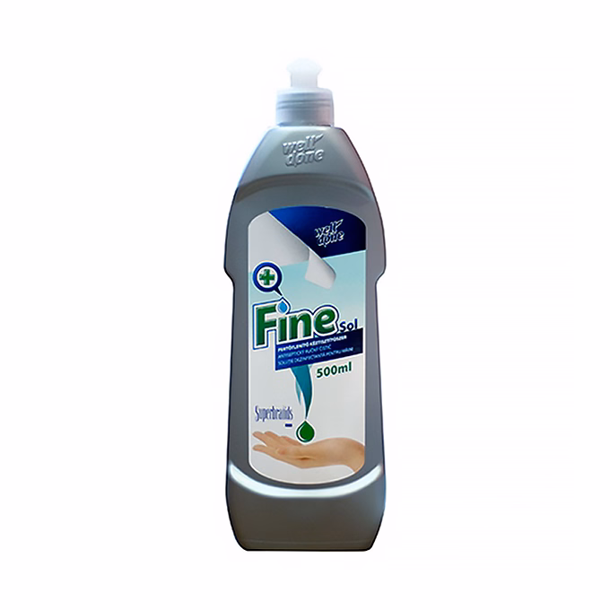 Fertőtlenítő kéztisztítószer WELL DONE Fine antibakteriális 500 ml