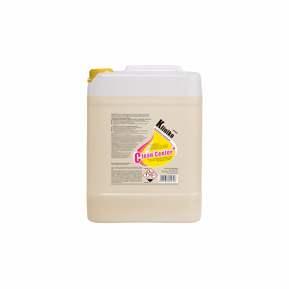 Fertőtlenítő tisztítószer CLEAN CENTER Kliniko-med 10L