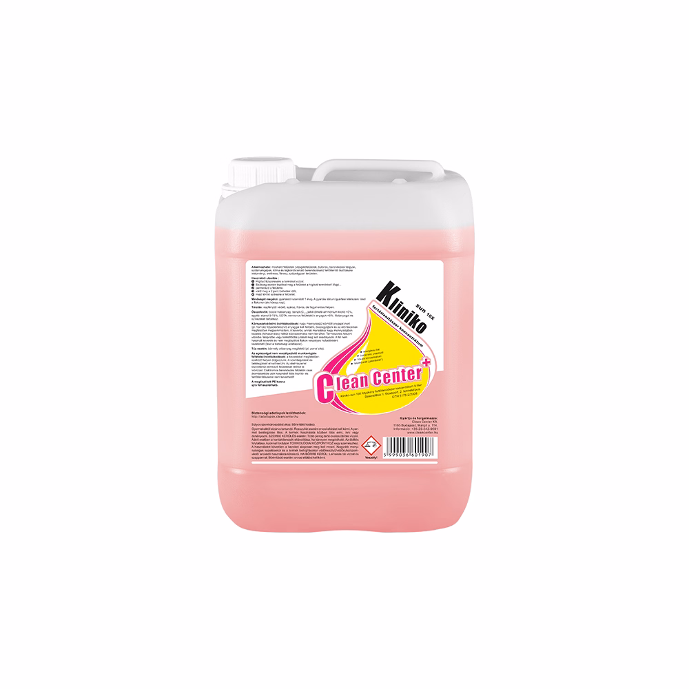 Fertőtlenítőszer koncentrátum CLEAN CENTER Kliniko-sun10X 5L