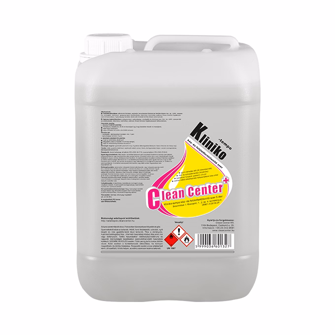 Fertőtlenítőszer utántöltő CLEAN CENTER Kliniko-tempo kéz és felület 5L