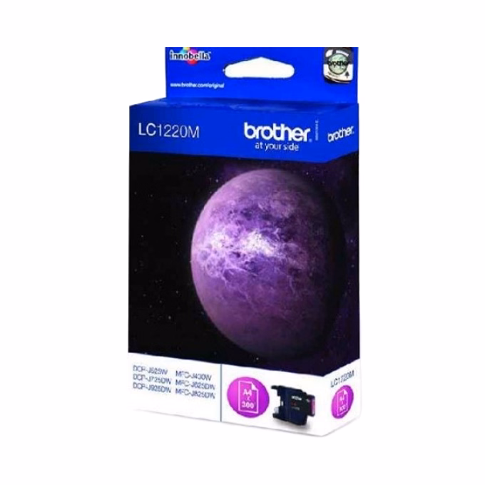 Festékpatron BROTHER LC-1220M vörös