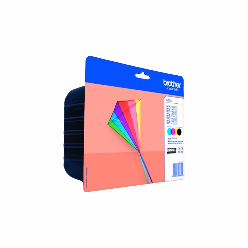 Festékpatron BROTHER LC-223BKCMY Multipack (BKCMY) 29,5ml