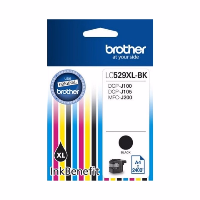 Festékpatron BROTHER LC-529XL-BK fekete Festékpatron BROTHER LC-529XL-BK fekete