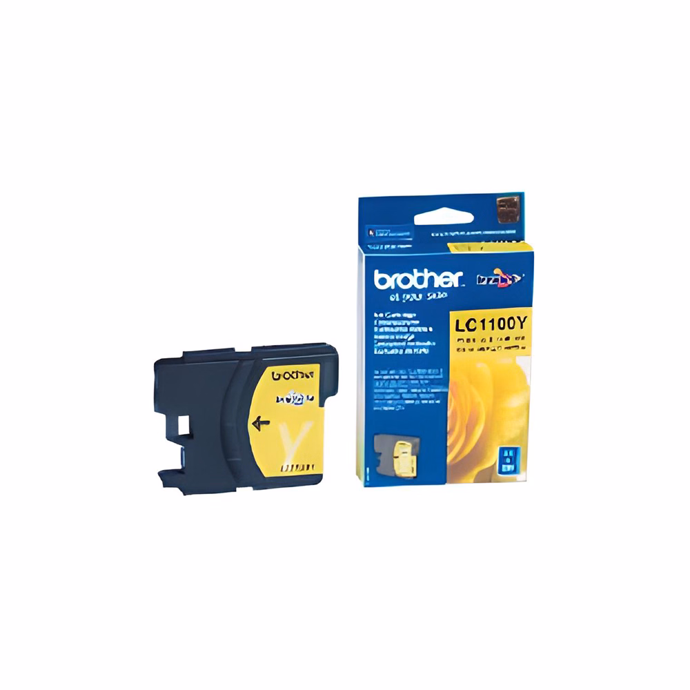 Festékpatron BROTHER LC1100Y sárga