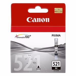 Festékpatron CANON CLI-521B fekete