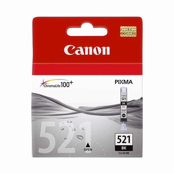 Festékpatron CANON CLI-521B fekete