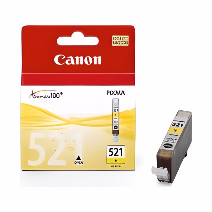 Festékpatron CANON CLI-521Y sárga Festékpatron CANON CLI-521Y sárga