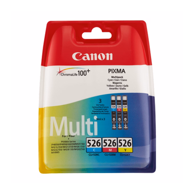 Festékpatron CANON CLI-526 multipack (CMY)