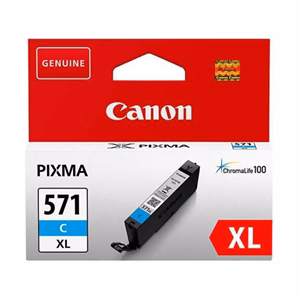 Festékpatron CANON CLI-571XLC kék