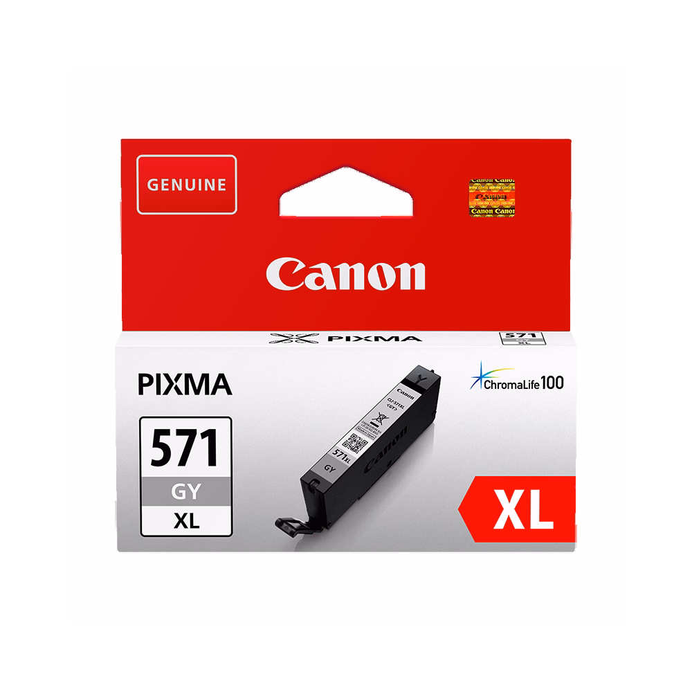 Festékpatron CANON CLI-571XLGY szürke