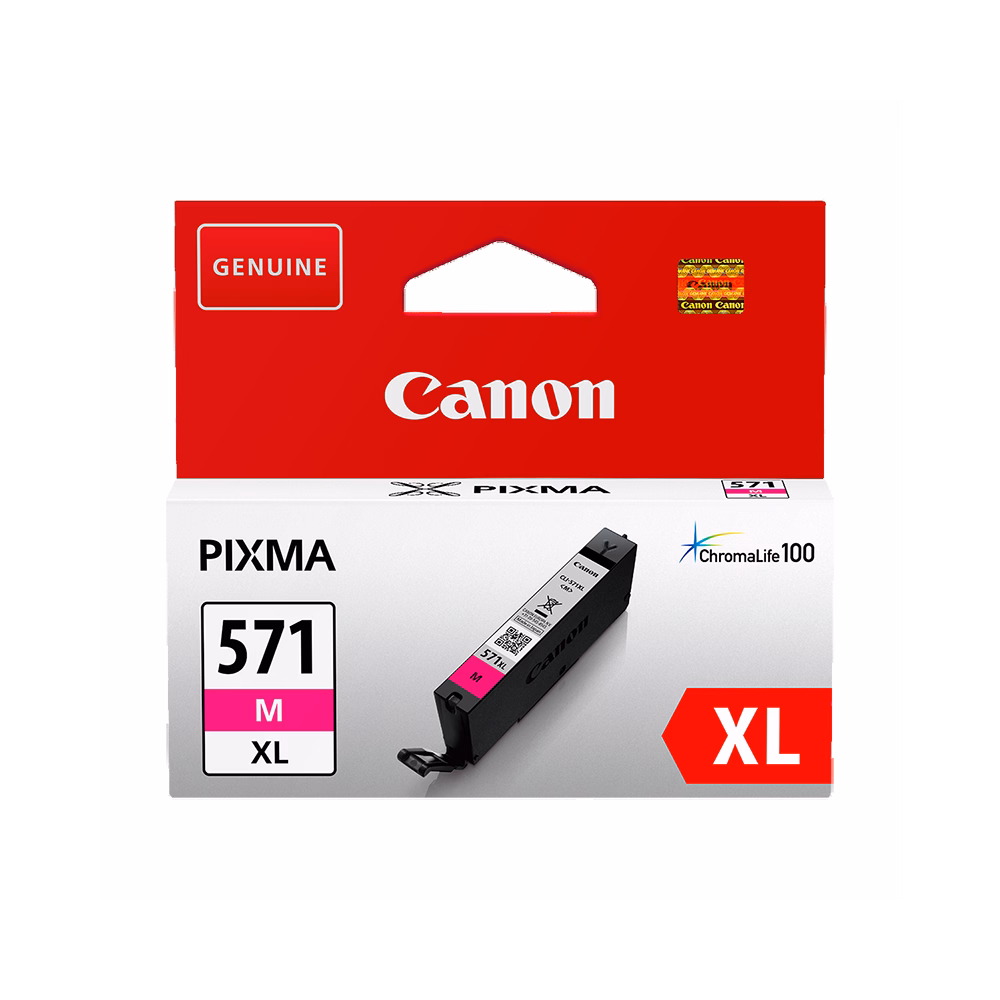 Festékpatron CANON CLI-571XLM vörös