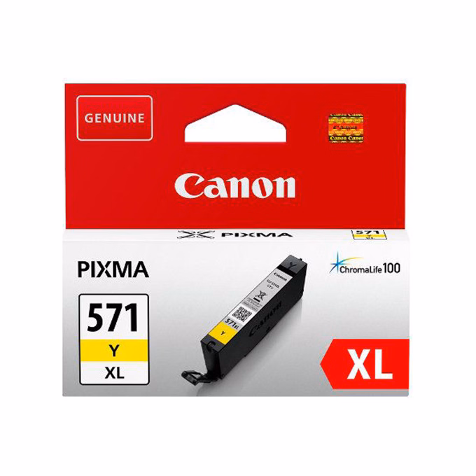 Festékpatron CANON CLI-571XLY sárga