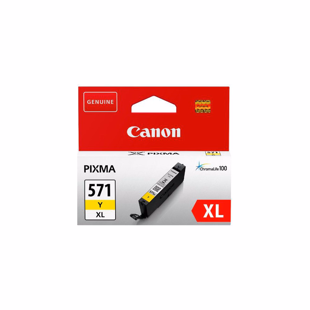 Festékpatron CANON CLI-571XLY sárga
