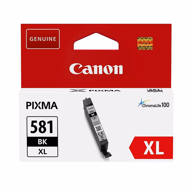 Festékpatron CANON CLI-581 XL fekete Festékpatron CANON CLI-581 XL fekete