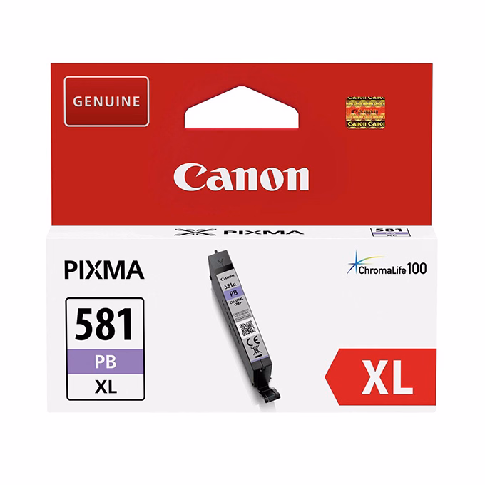 Festékpatron CANON CLI-581 XL fotó kék