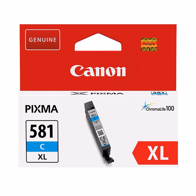 Festékpatron CANON CLI-581 XL kék