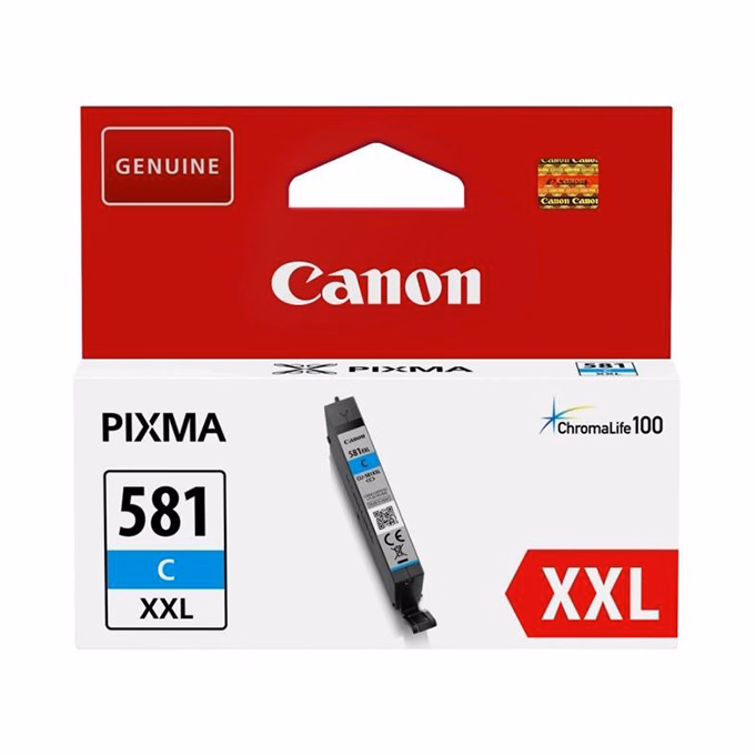 Festékpatron CANON CLI-581 XXL kék