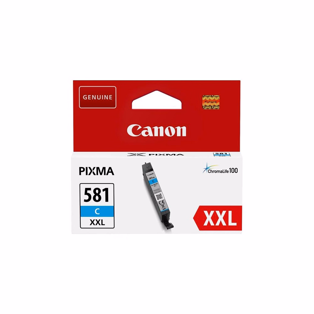 Festékpatron CANON CLI-581 XXL kék