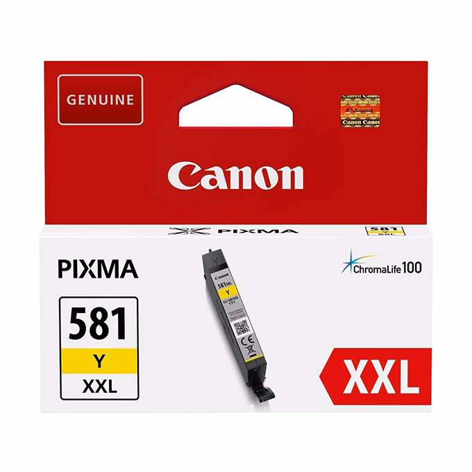 Festékpatron CANON CLI-581 XXL sárga