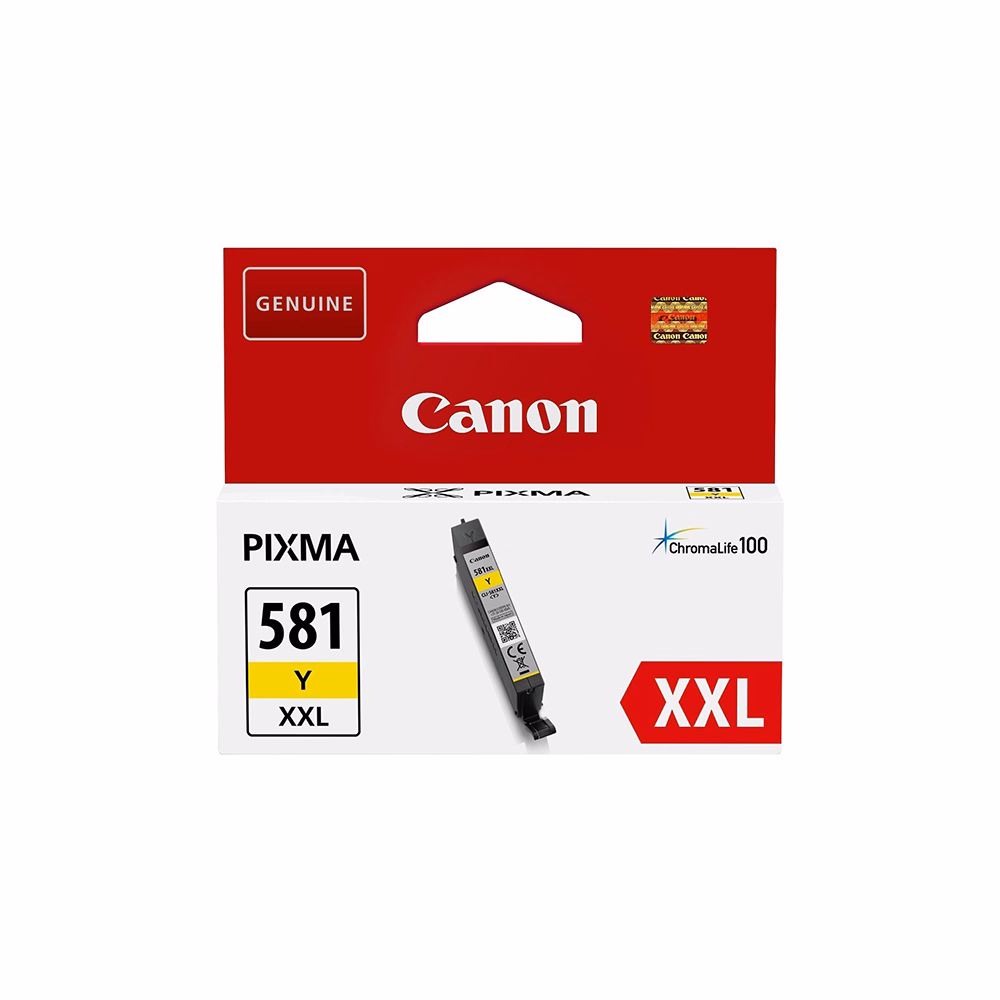 Festékpatron CANON CLI-581 XXL sárga
