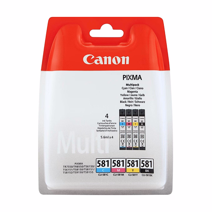 Festékpatron CANON CLI-581 multipack (CMYB)