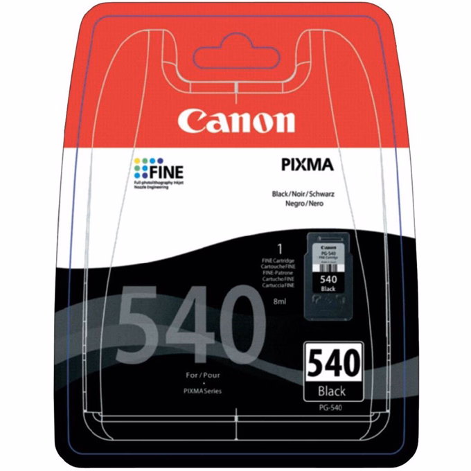 Festékpatron CANON PG-540B fekete Festékpatron CANON PG-540B fekete