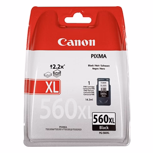 Festékpatron CANON PG-560XL fekete 12,2ml