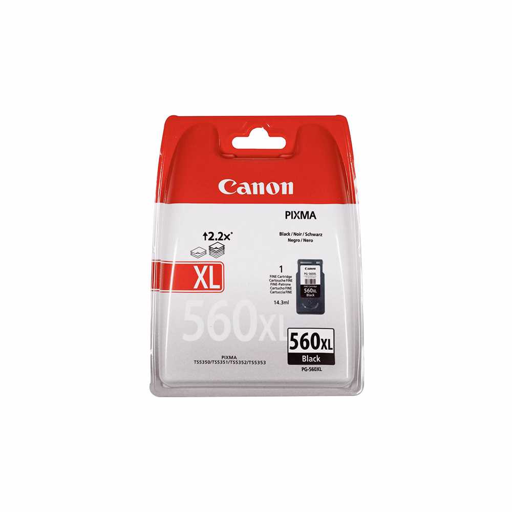 Festékpatron CANON PG-560XL fekete 12,2ml