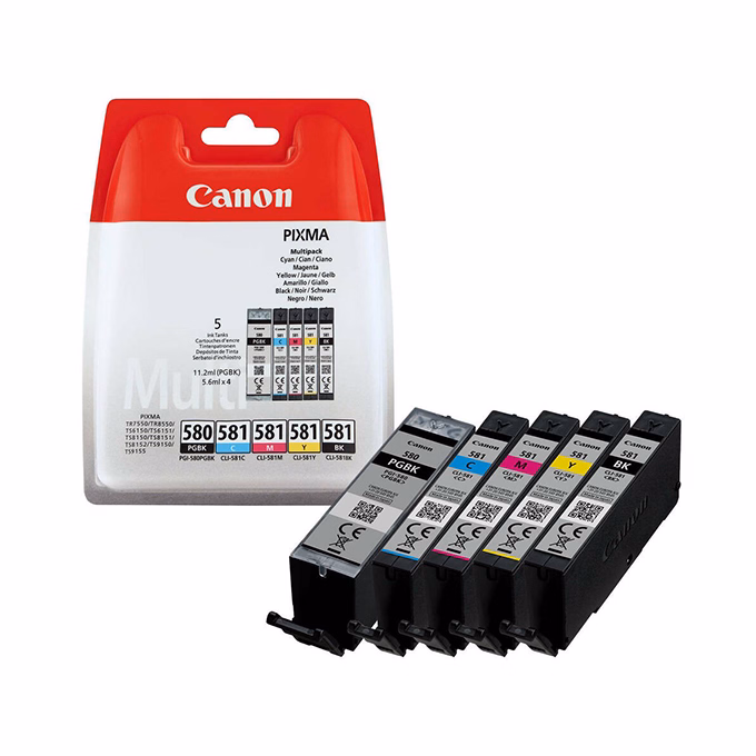 Festékpatron CANON PGI-580/CLI-581 multipack (PBCMYB)