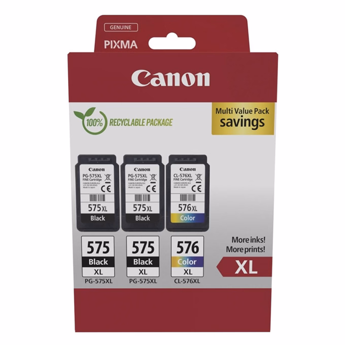 Festékpatron CANON PG-575XLx2/CL-576XL Multipack