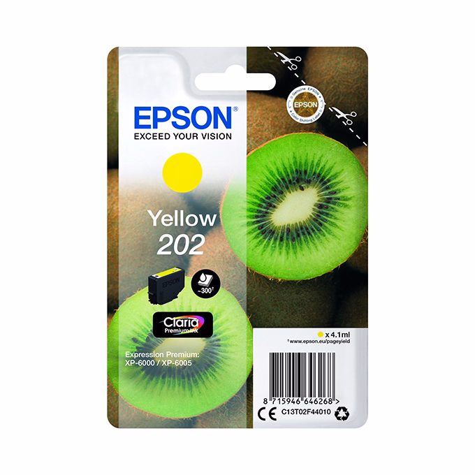 Festékpatron EPSON T02F4 sárga 4,1ml