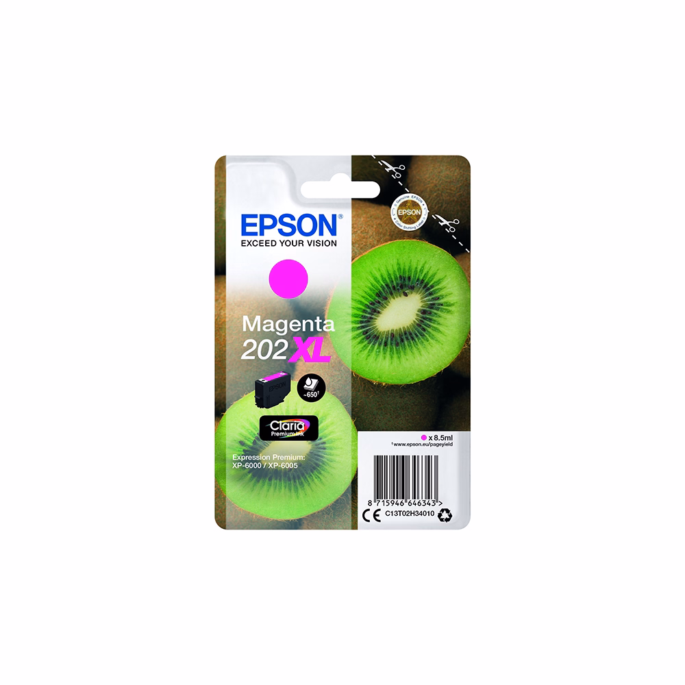 Festékpatron EPSON T02H3 vörös 8,5ml
