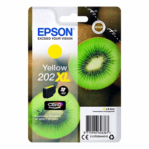 Festékpatron EPSON T02H4 sárga 8,5ml