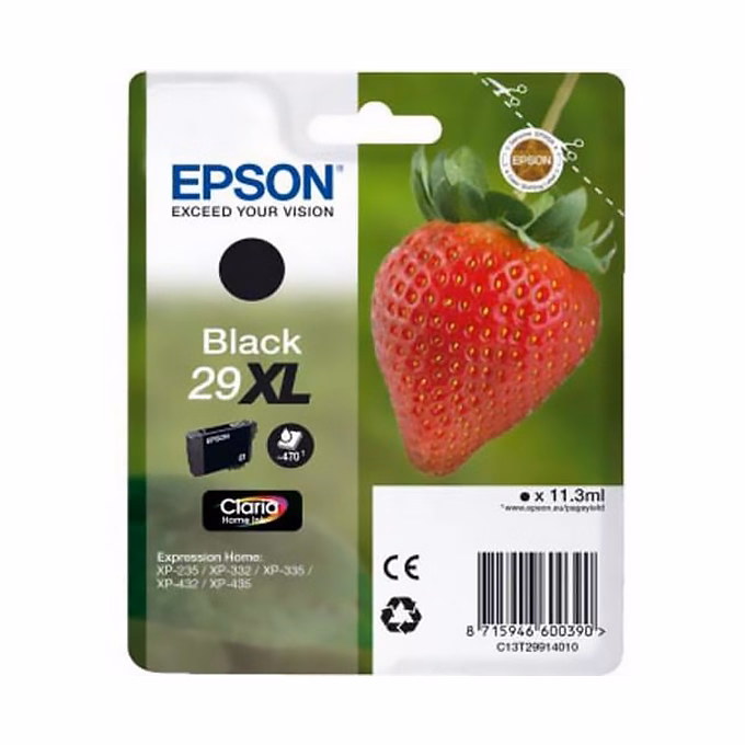 Festékpatron EPSON T2991 fekete 11,3ml