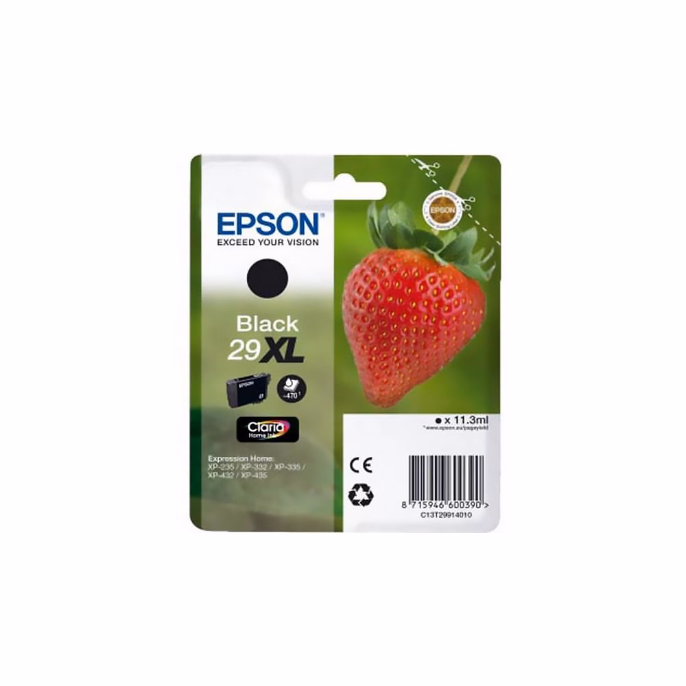 Festékpatron EPSON T2991 fekete 11,3ml