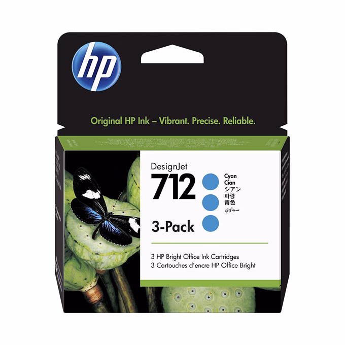 Festékpatron HP 3ED77A kék 29ml