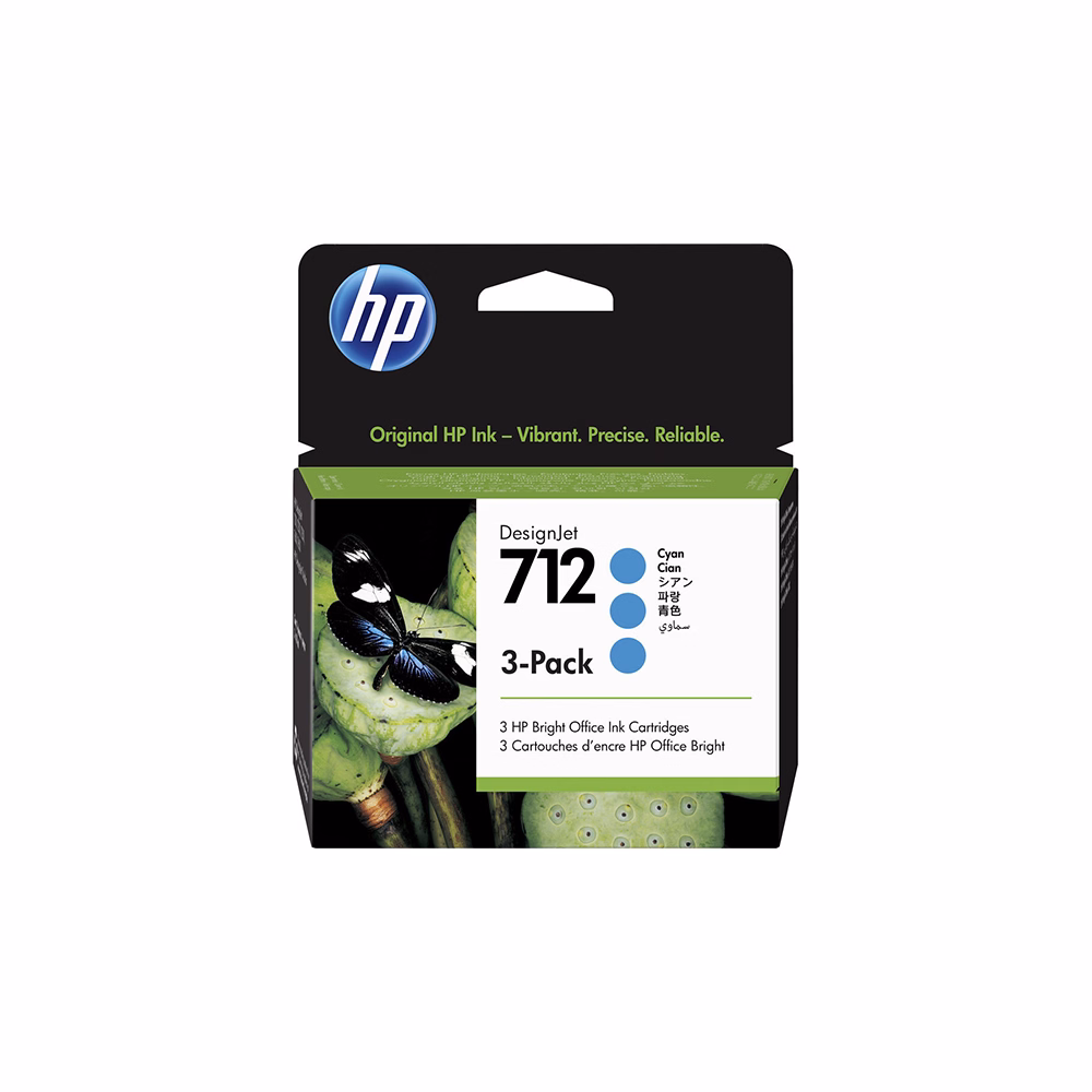 Festékpatron HP 3ED77A kék 29ml