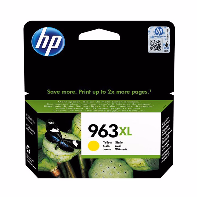 Festékpatron HP 3JA29AE (963XL) sárga 1,6K
