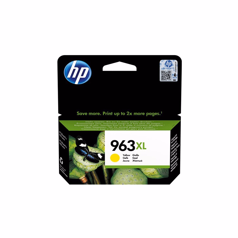 Festékpatron HP 3JA29AE (963XL) sárga 1,6K