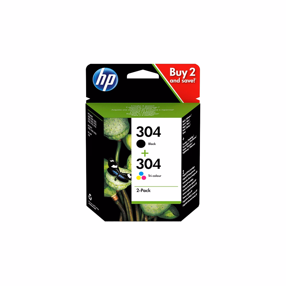 Festékpatron HP 3JB05AE (304) Multipack