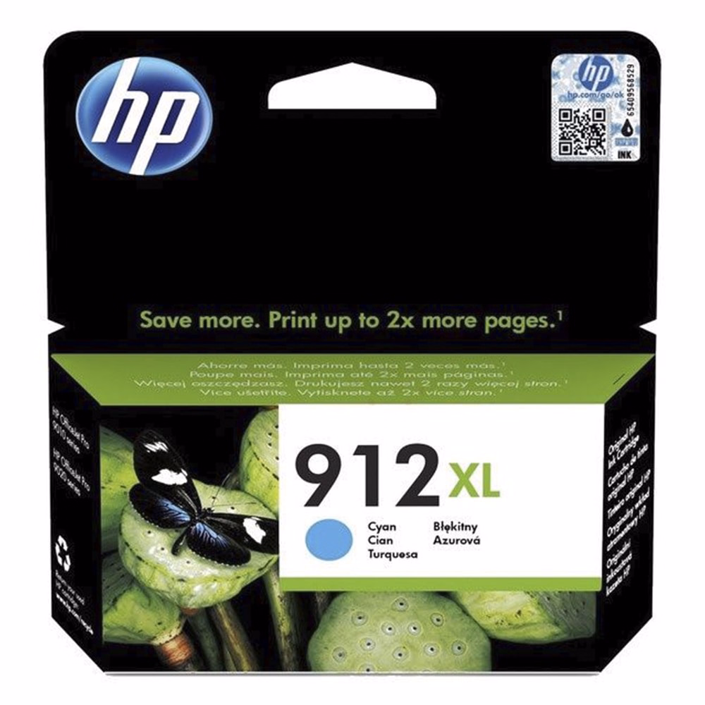 Festékpatron HP 3YL81AE kék 9,9ml