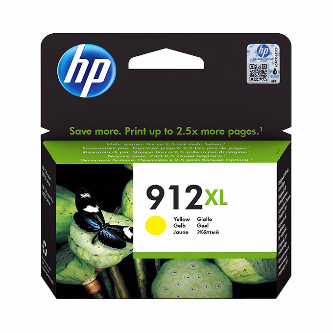 Festékpatron HP 3YL83AE (912XL) sárga