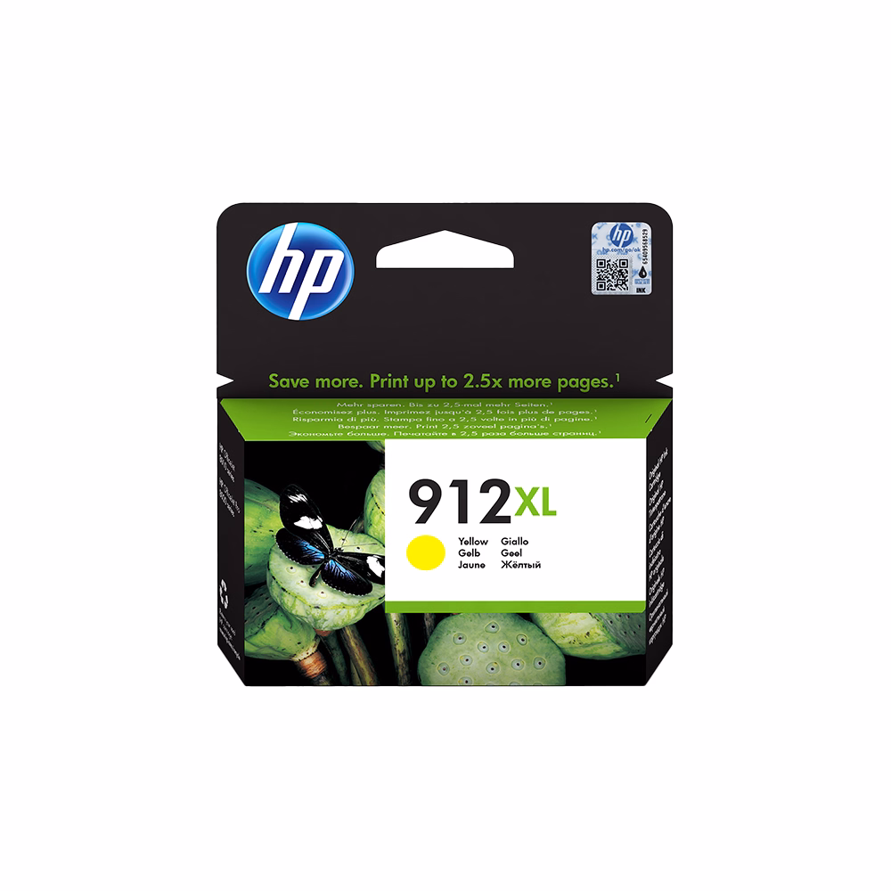 Festékpatron HP 3YL83AE (912XL) sárga