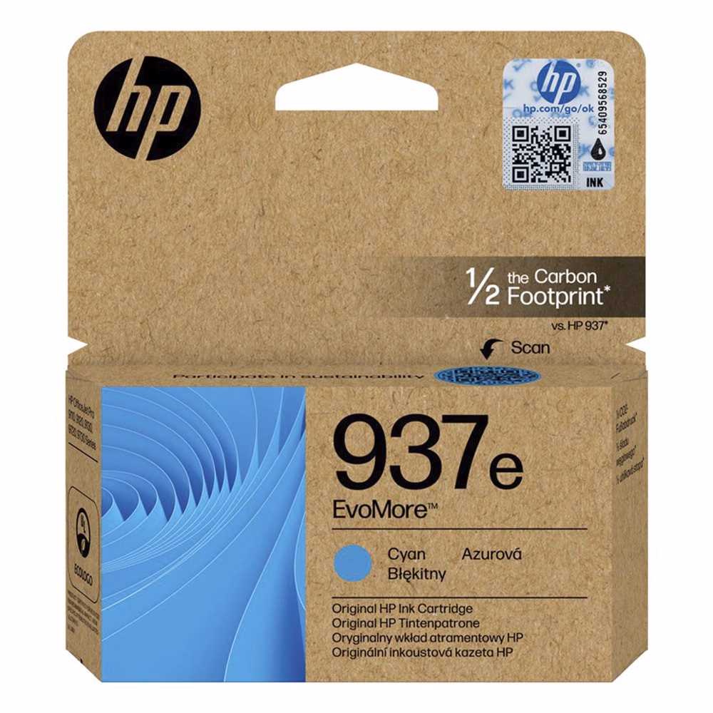 Festékpatron HP 4S6W6NE (937e) kék