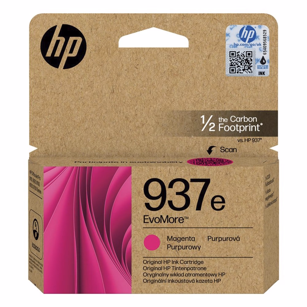 Festékpatron HP 4S6W7NE (937e) piros