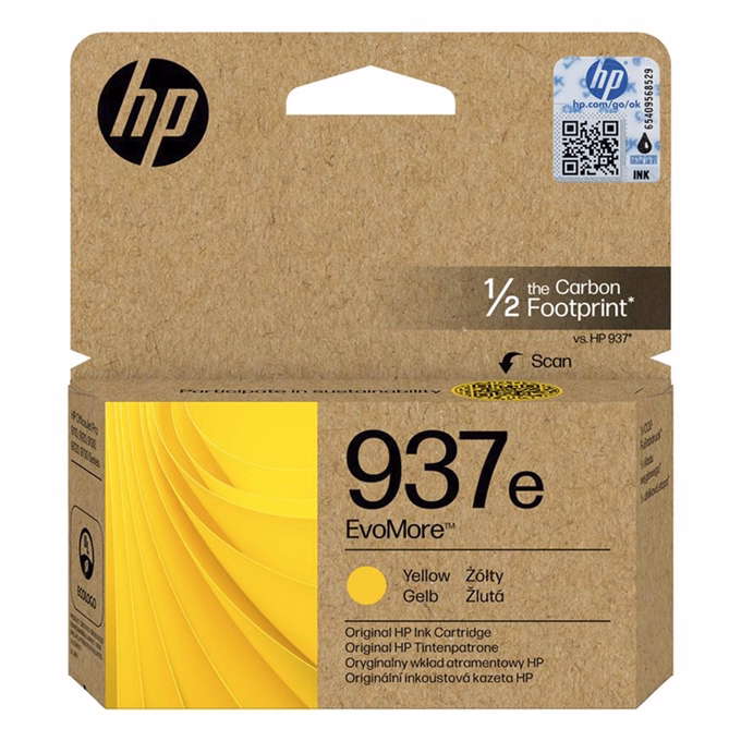 Festékpatron HP 4S6W8NE (937e) sárga