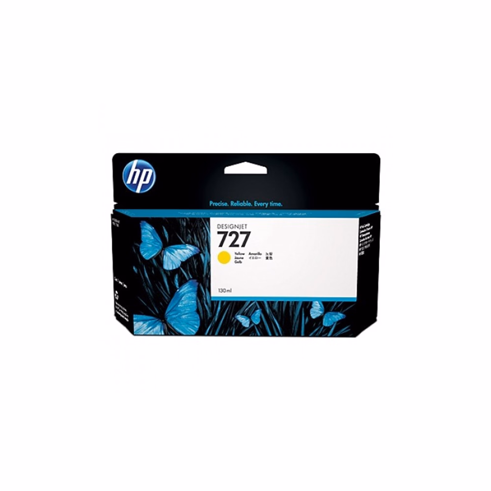 Festékpatron HP B3P21A (727) sárga 130ml